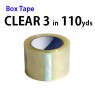 Clear 3"  110yd    6pack